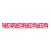 JUNGLE SURF (PINK COMBO) SATIN RIBBON SATINBAND (Vorderseite)