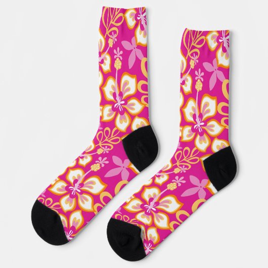 JUNGLE SURF (PINK COMBO) SOCKEN (Linkes Detail)