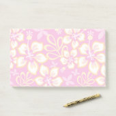 JUNGLE SURF (PINK) POST-IT KLEBEZETTEL (Auf Schreibtisch)