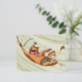 Jungle Swing Postkarte (Stehend Vorderseite)