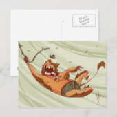 Jungle Swing Postkarte (Vorne/Hinten)