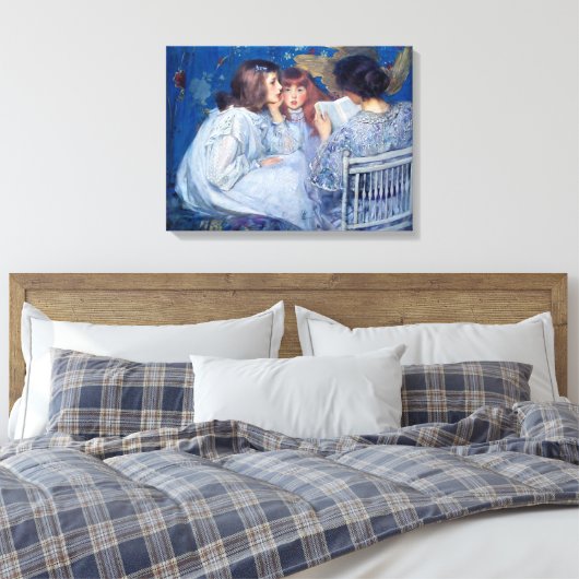 Jungle Tales von James Shannon. Leinwanddruck (Insitu (Schlafzimmer))