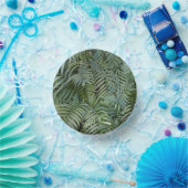 Jungle Theme Foliage Party Pappteller (Party)