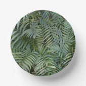 Jungle Theme Foliage Party Pappteller (Vorderseite)