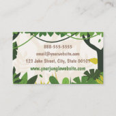 Jungle Theme for Kids Business Card Visitenkarte (Vorderseite)