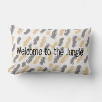 Jungle Theme Taupe Gray Swish Design