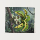 Jungle Themed Tapestry Wandteppich (Vorderseite (Horizontal))