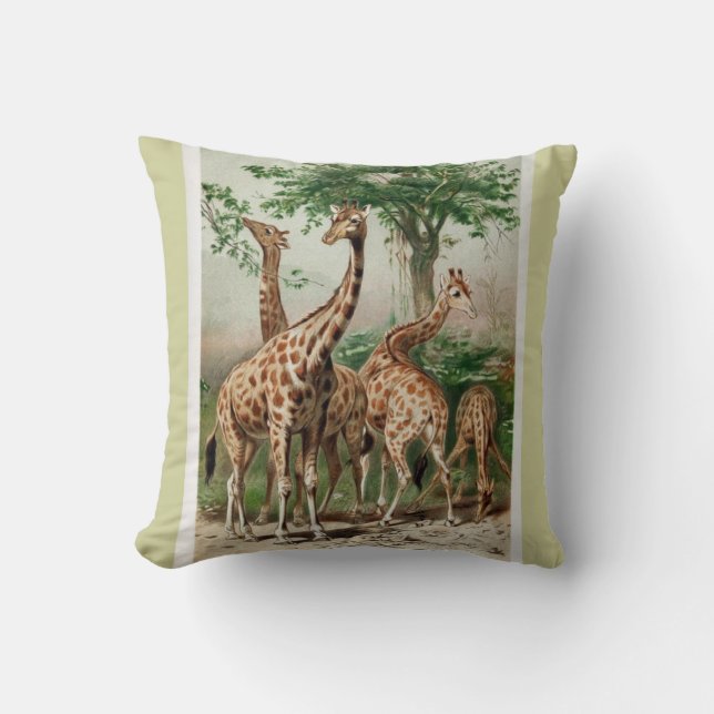 Jungle Throw American MoJo Pillow Kissen (Vorderseite)