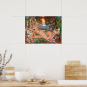 JUNGLE TICKLE WRESTLING 2 POSTER (Küche)