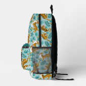 Jungle-Tier-Tiger Bedruckter Rucksack (Rechts)