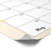 Jungle Tiere neutrale Babydusche Schätzung der Geb Poster (Ecke)