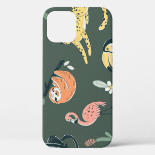 Jungle Tiere Vintag Flora Fauna Case-Mate iPhone Hülle