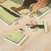 Jungle Tiger Animal Alphabet Puzzle (Seite)