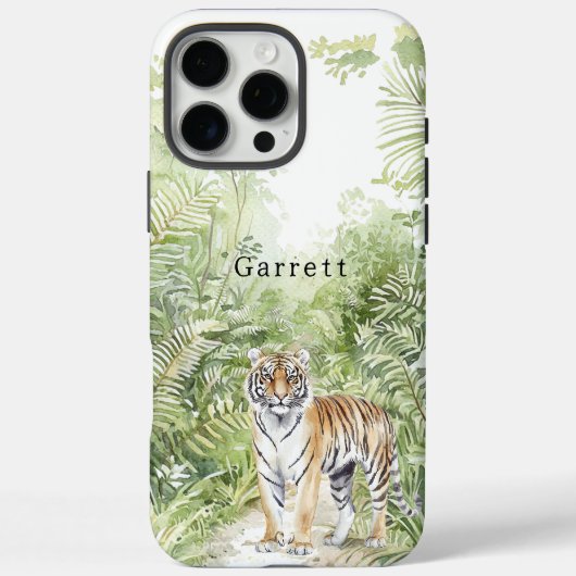 Jungle Tiger Case-Mate iPhone Hülle (Rückseite)