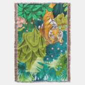 Jungle Tiger Decke (Vorderseite Vertikal)