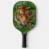 Jungle Tiger Head Pickleball Paddle (Rückseite)