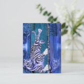 JUNGLE TIGER.JPEG POSTKARTE (Stehend Vorderseite)