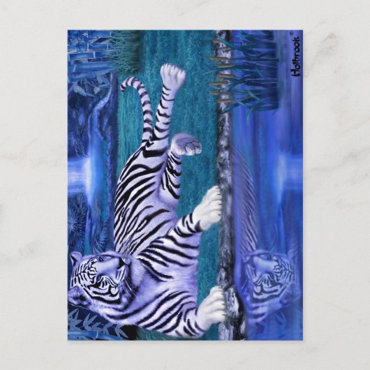 JUNGLE TIGER.JPEG POSTKARTE (Vorderseite)