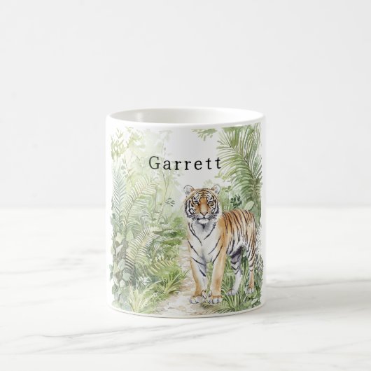 Jungle Tiger Kaffeetasse (Mittel)