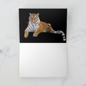 JUNGLE TIGER KARTE (Innenseite)