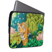 Jungle Tiger Laptopschutzhülle (Vorne Rechts)