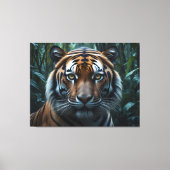 Jungle Tiger Leinwanddruck (Vorderseite)