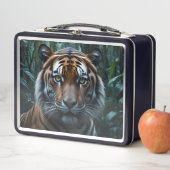 Jungle Tiger Metall Brotdose (Beispiel)