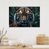 Jungle Tiger Poster (Küche)