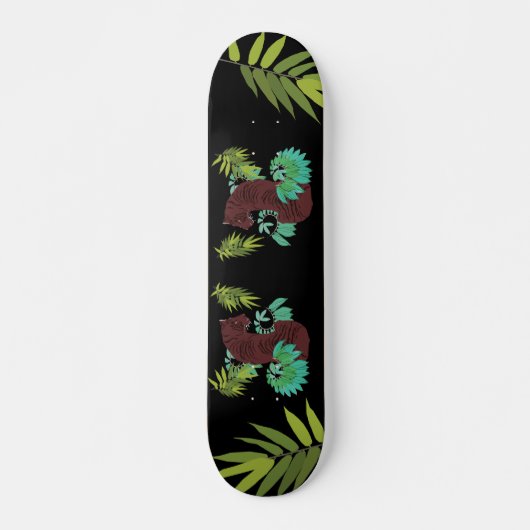 Jungle Tiger Skateboard (Vorne)