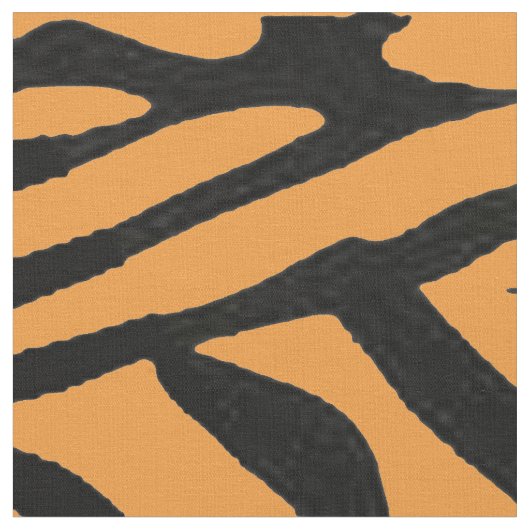 Jungle Tiger Stoff (Nahaufnahme)