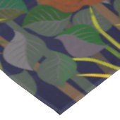 Jungle Tiger Sun Bear Peacock Affe Indischer Rolle Tischdecke (Schrägansicht)