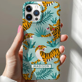 Jungle Tiger Trendy Personalisiert Case-Mate iPhone Hülle