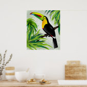 Jungle Toucan Poster (Küche)