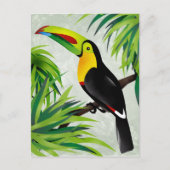Jungle Toucan Postkarte (Vorderseite)