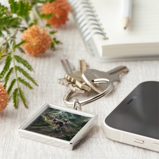 Jungle Trail Challenge Schlüsselanhänger (Seite)