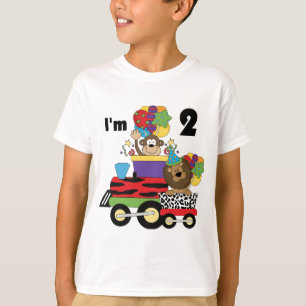 Jungle Train 2. Geburtstag T - Shirt und Geschenke