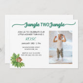 JUNGLE TWO JUNGLE EINLADUNG (Vorne/Hinten)