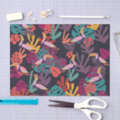  Jungle und Tropical Birds Tissue Paper Seidenpapier (Handwerk)