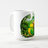 Jungle Vibes Kaffeetasse (Vorderseite Links)