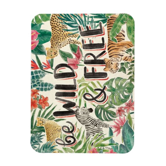 Jungle Vibes Magnet (Vertikal)