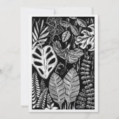 Jungle Vibes Mitteilungskarte (Vorderseite)