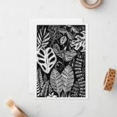 Jungle Vibes Mitteilungskarte (Vorderseite/Rückseite Beispiel)