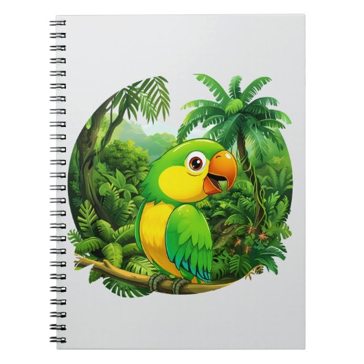 Jungle Vibes Notizblock (Vorderseite)