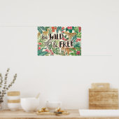 Jungle Vibes Poster (Küche)