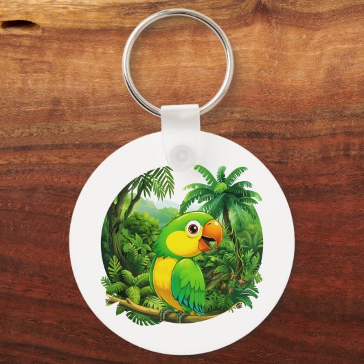 Jungle Vibes Schlüsselanhänger (Vorderseite)