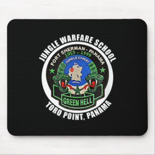 Jungle Warfare School Fort Sherman Toro Point Pana Mousepad