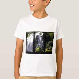 Jungle Waterfall Triptychon T-Shirt