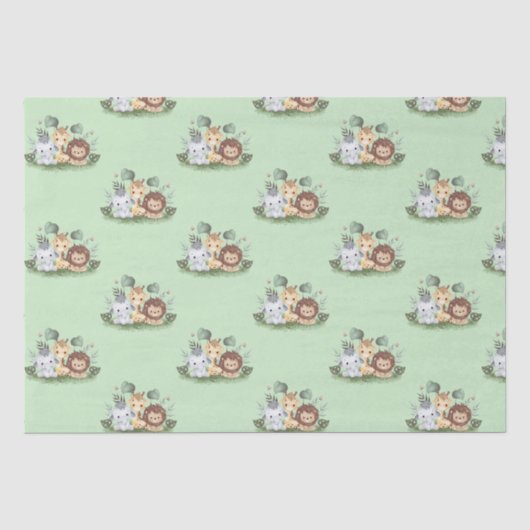 Jungle Wild Ones Twins Seidenpapier (Vorderseite)
