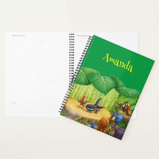 Jungle Wildlife Concept Planner Planer (Anzeige)