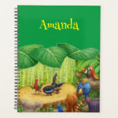 Jungle Wildlife Concept Planner Planer (Vorderseite)